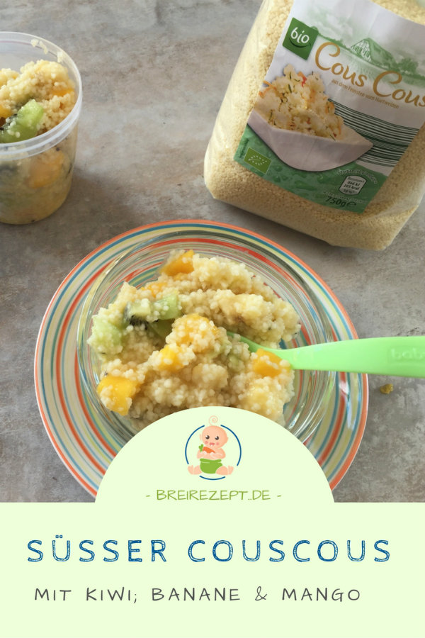 Couscous Obstsalat Baby Beikost