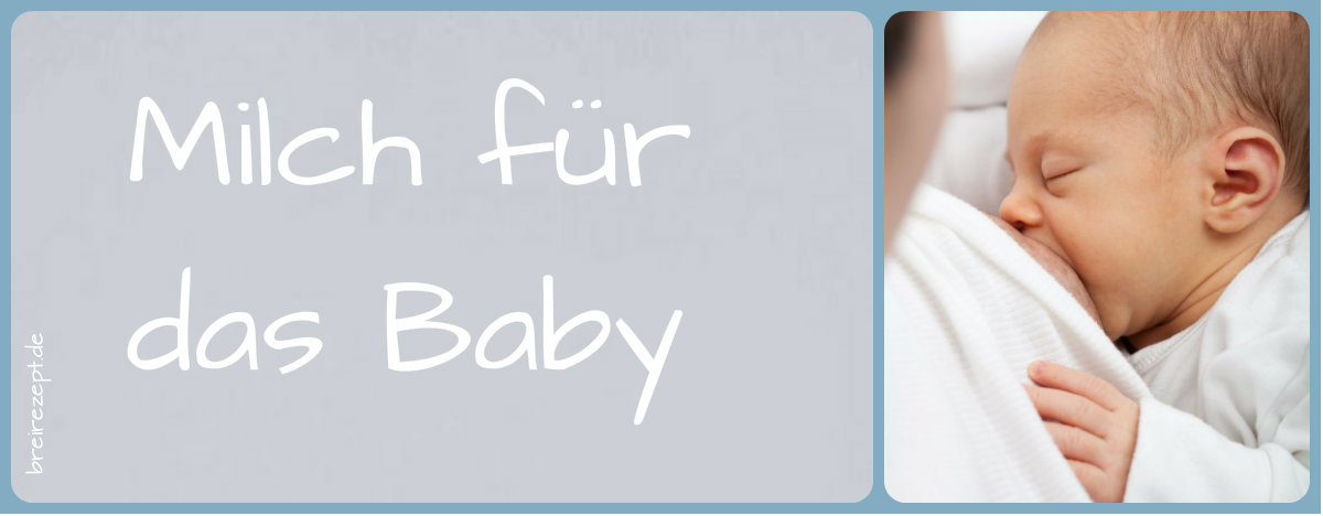 Milch für das Baby