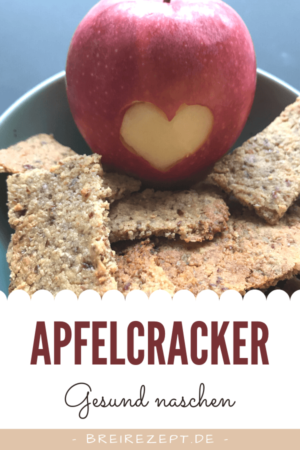 Apfelcracker - gesund und zuckerfrei naschen