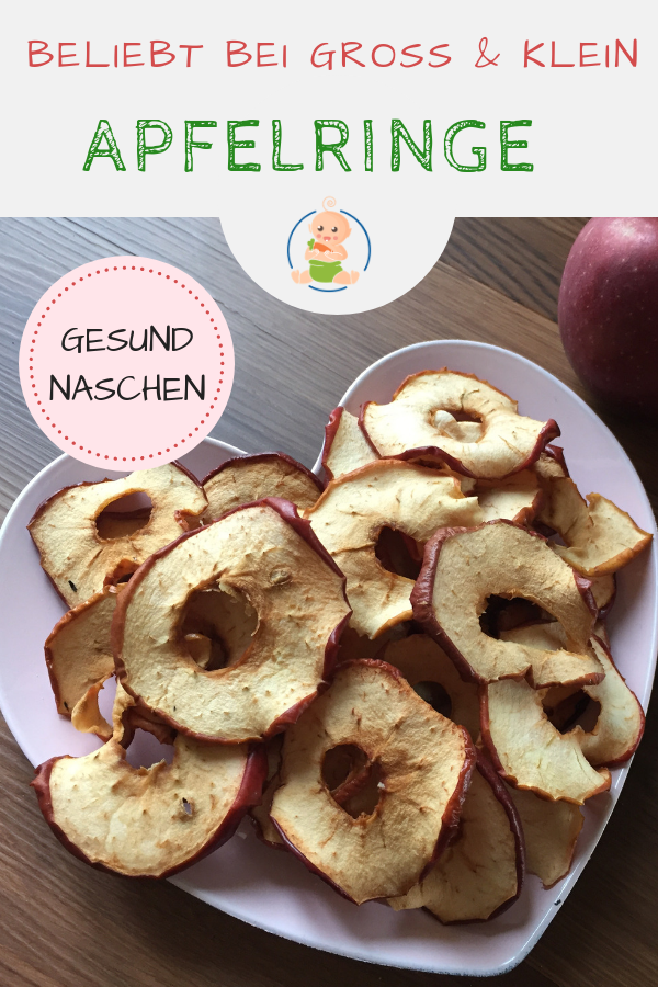 Apfelringe selber machen & gesund naschen