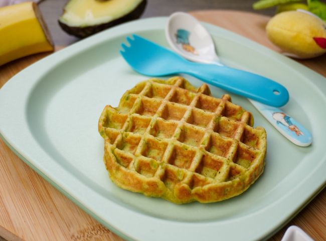 Avocado Waffeln süß