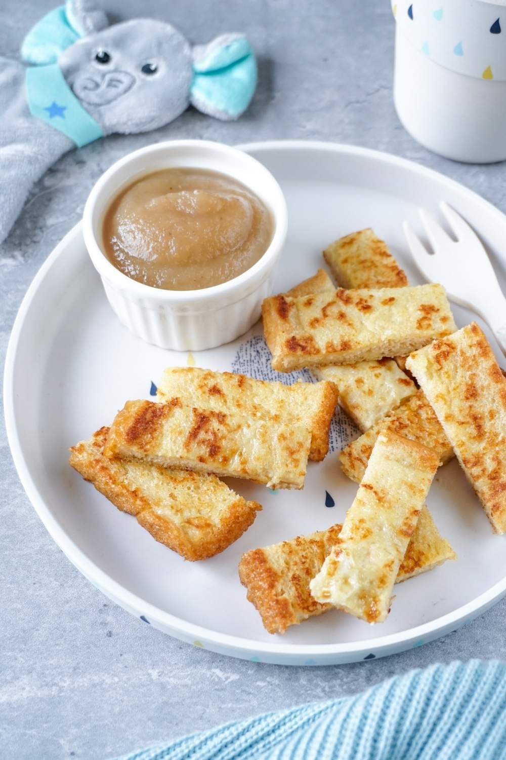 Baby French Toast ohne Zucker Baby French Toast ohne Zucker