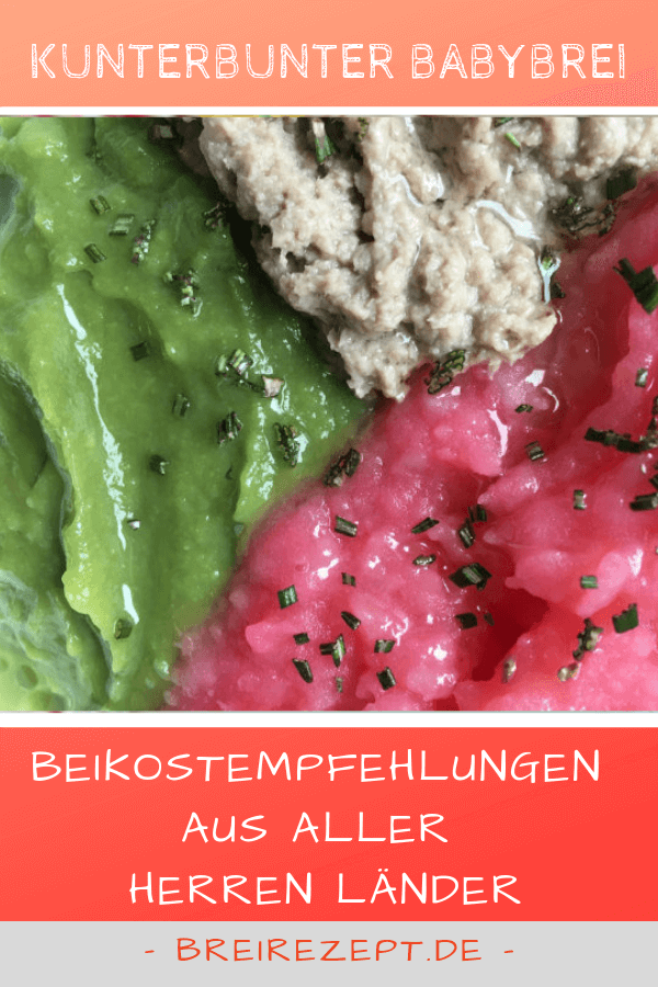Beikost in verschiedenen Ländern Beikost in verschiedenen Ländern
