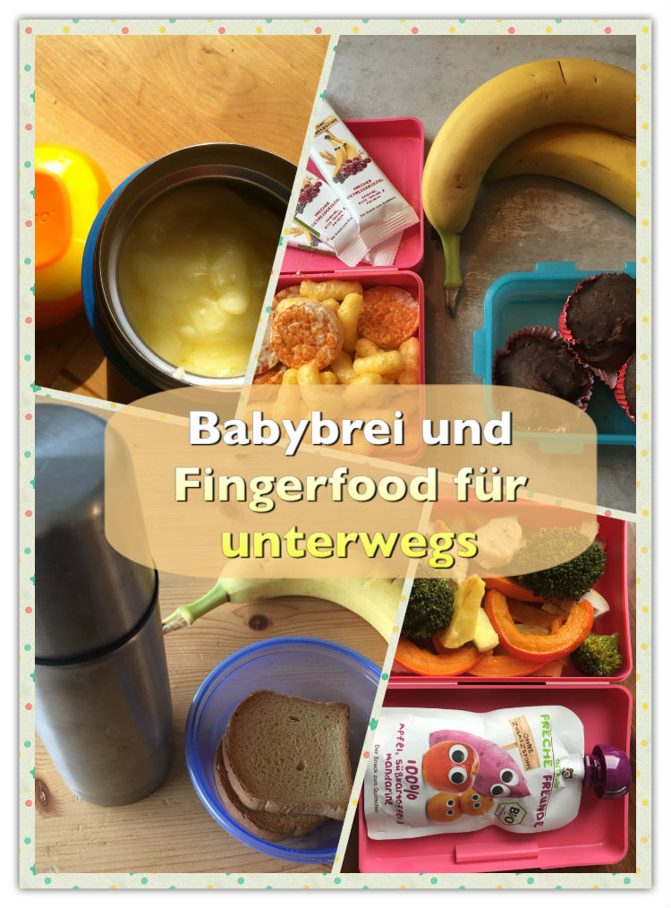 Babybrei für unterwegs