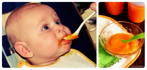 Babybrei füttern Babybrei füttern