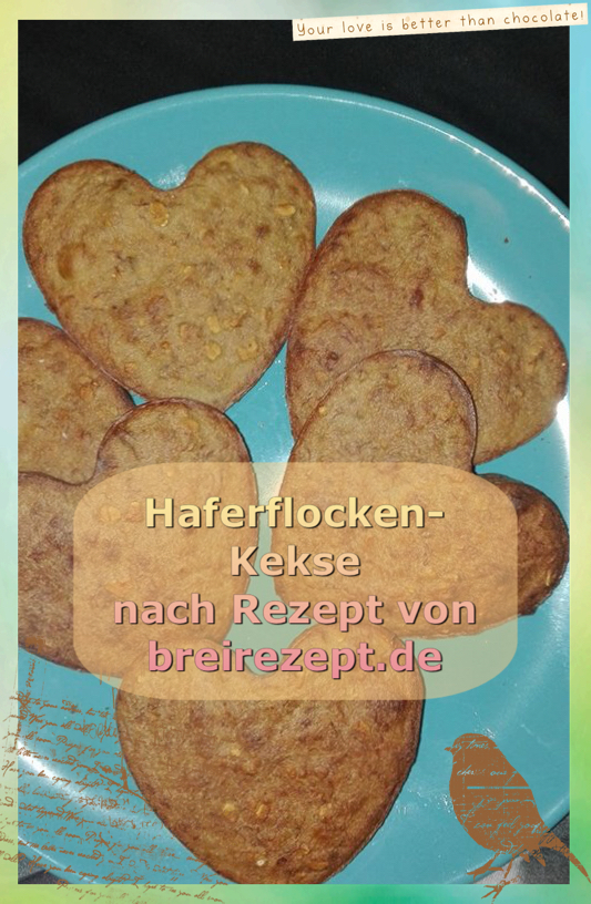 Bananen-Haferflocken Kekse für Baby ohne Zucker Bananen-Haferflocken Kekse für Baby ohne Zucker