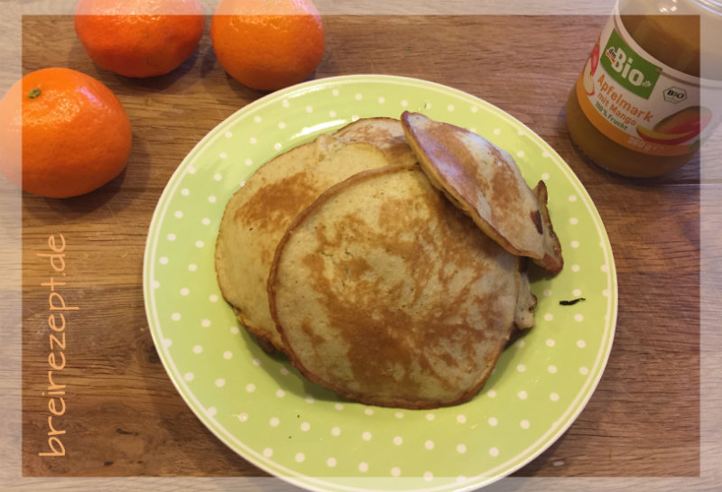 Bananen Pancakes für das Baby Bananen Pancakes für das Baby