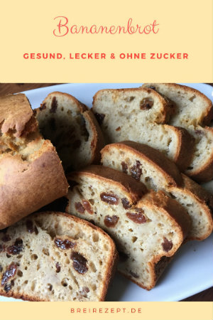 Bananenbrot ohne Zucker Bananenbrot ohne Zucker