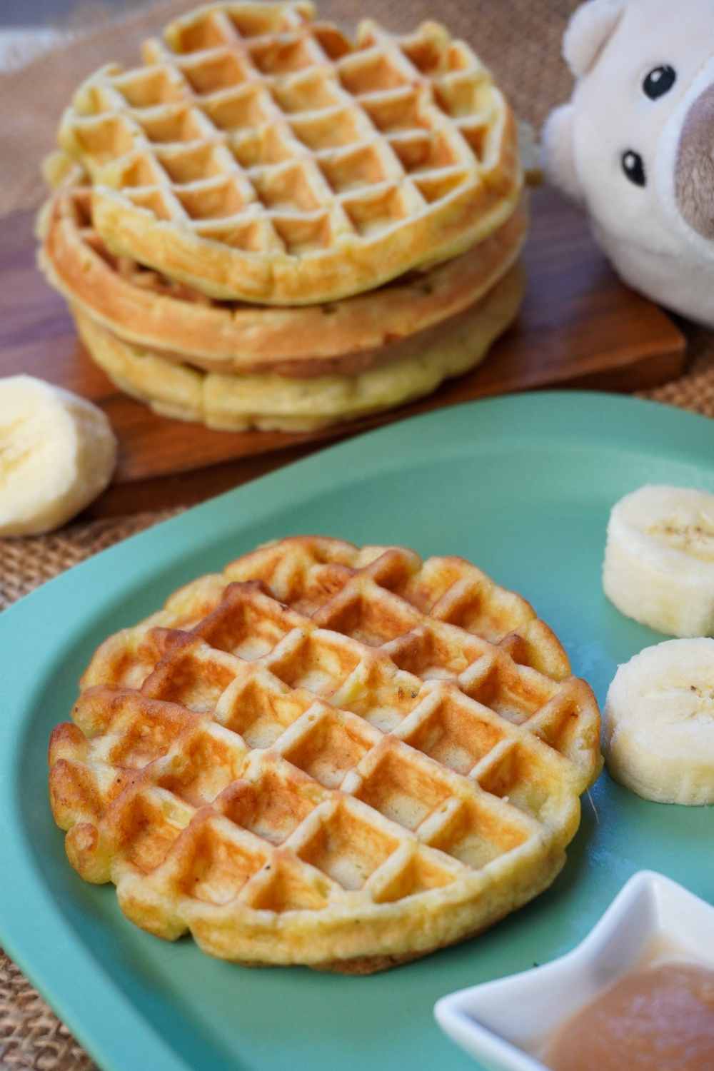 Bananenwaffeln einfach backen