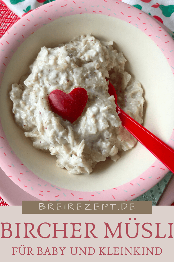 Bircher Müsli für Baby und Kleinkind