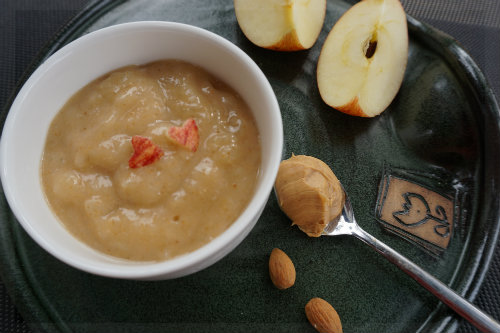 Abendbrei Rezept Mit Apfel Und Mandelmus