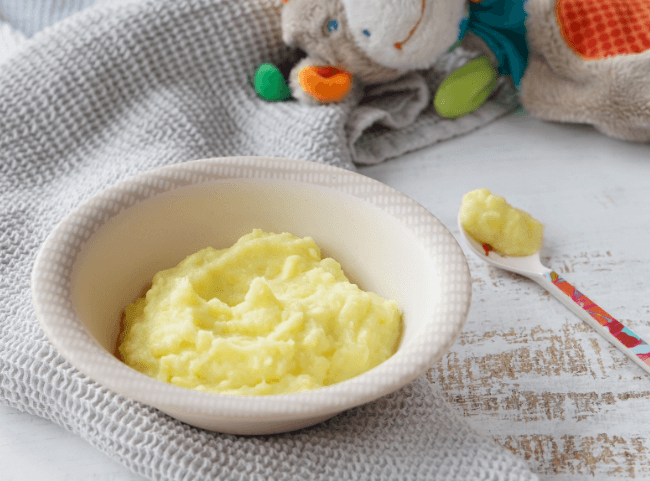 Bekömmlicher Blumenkohl-Kartoffel-Brei für Babys