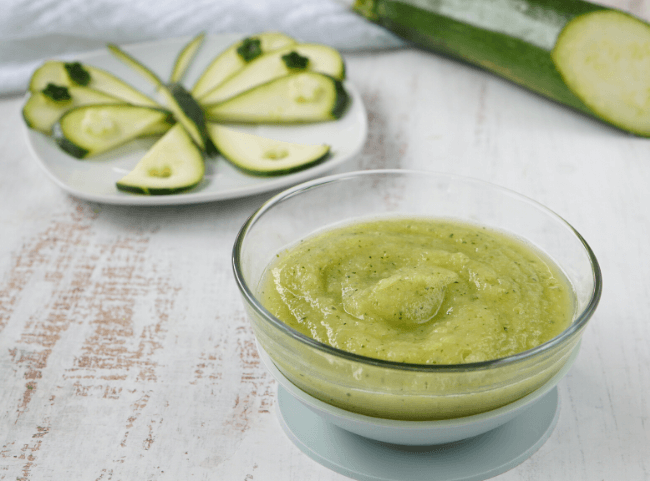 Zucchinibrei Rezept für Babys ab dem 5. Monat