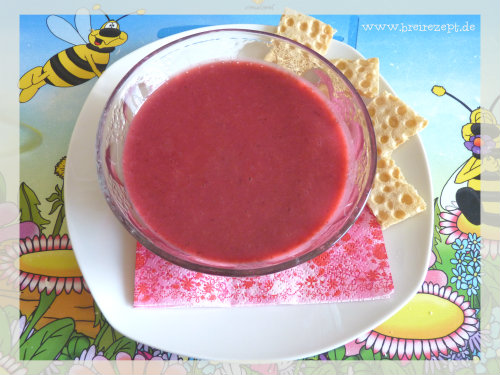 Beeren-Bananen-Suppe Beeren-Bananen-Suppe