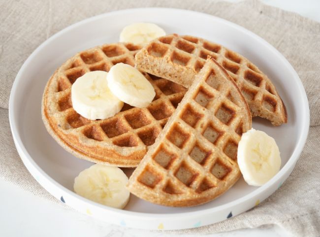 Waffeln für das Baby