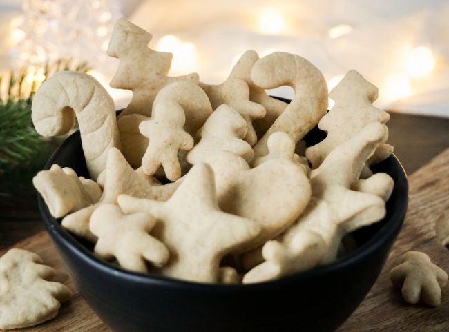 Weihnachtskekse ohne Zucker