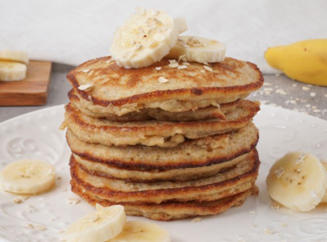 Bananen-Pancakes