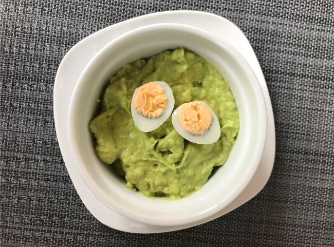 Rezept für Babybrei mit Avocado und Kartoffel