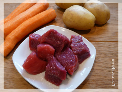 Gemüse-Kartoffel-Fleisch-Brei Rezept für das Baby