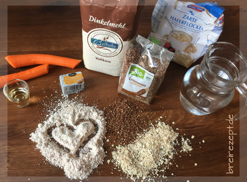 Zutaten für Brot ohne Salz Zutaten für Brot ohne Salz