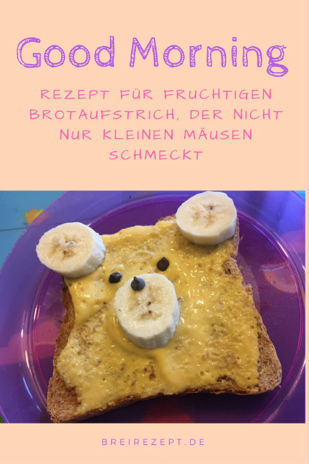 Frischkäse-Brotaufstrich für das Baby