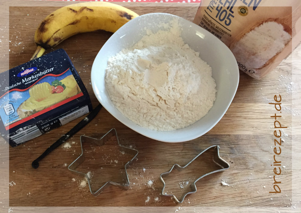 Butterplätzchen ohne Zucker