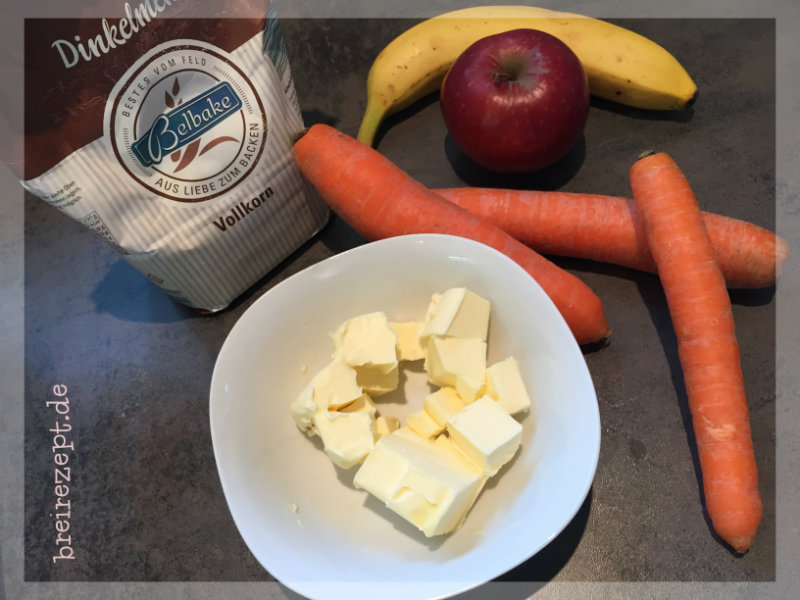 Dinkelstangen für das Baby selber backen