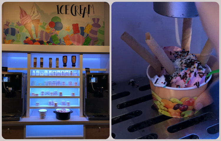 Eismaschine Kinderhotel Dachsteinkönig Eismaschine im Kinderhotel Dachsteinkönig