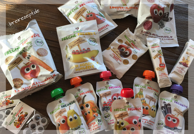 Freche Freunde Snacks für Baby und Kleinkind