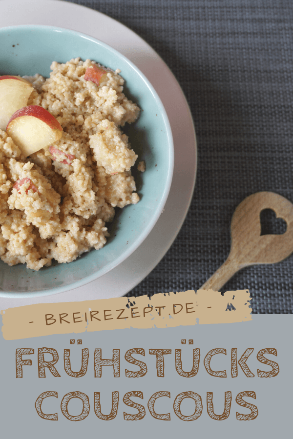 Frühstücks-Couscous für Mama, Baby und Kind