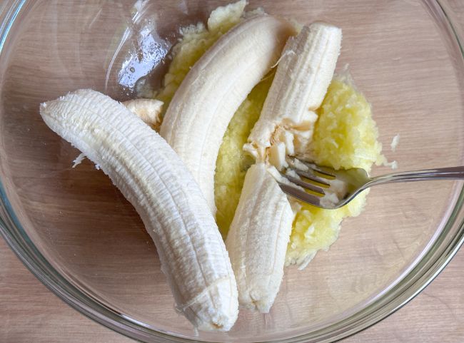 Geburtstagstorte ohne Zucker Bananenmus