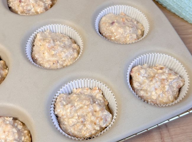 Gesunde Müsli Muffins Kinder