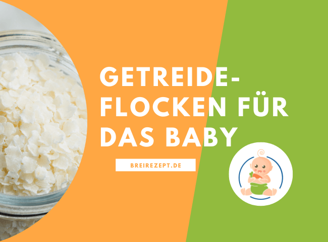 Getreide für das Baby