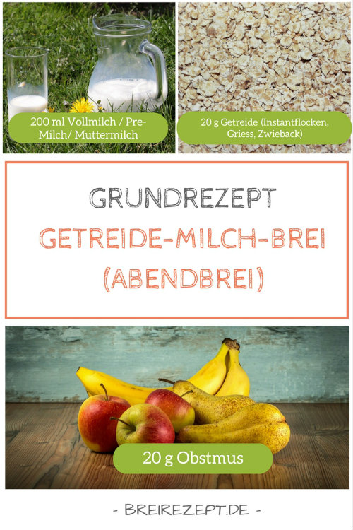 Grundrezept Abendbrei