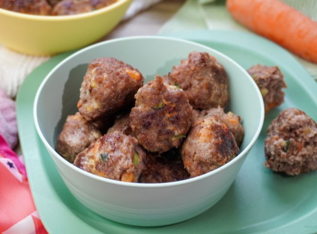 Hackfleisch Frikadellen für Baby und Familie