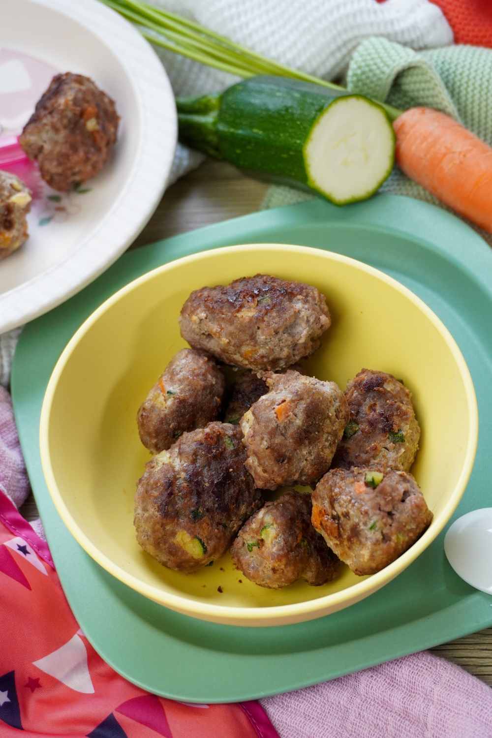 Hackfleisch Bällchen Baby Beikost Hackfleisch Bällchen Baby Beikost