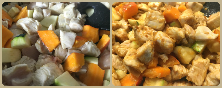 Fruchtiges Hähnchen Curry Fruchtiges Hähnchen Curry