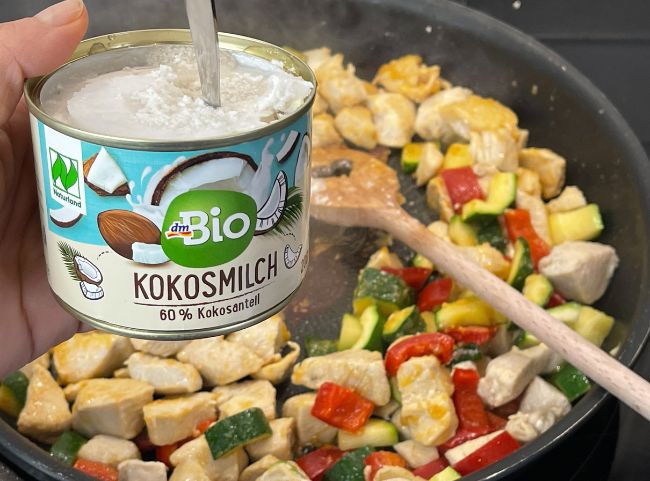 Mildes Hähnchen Curry