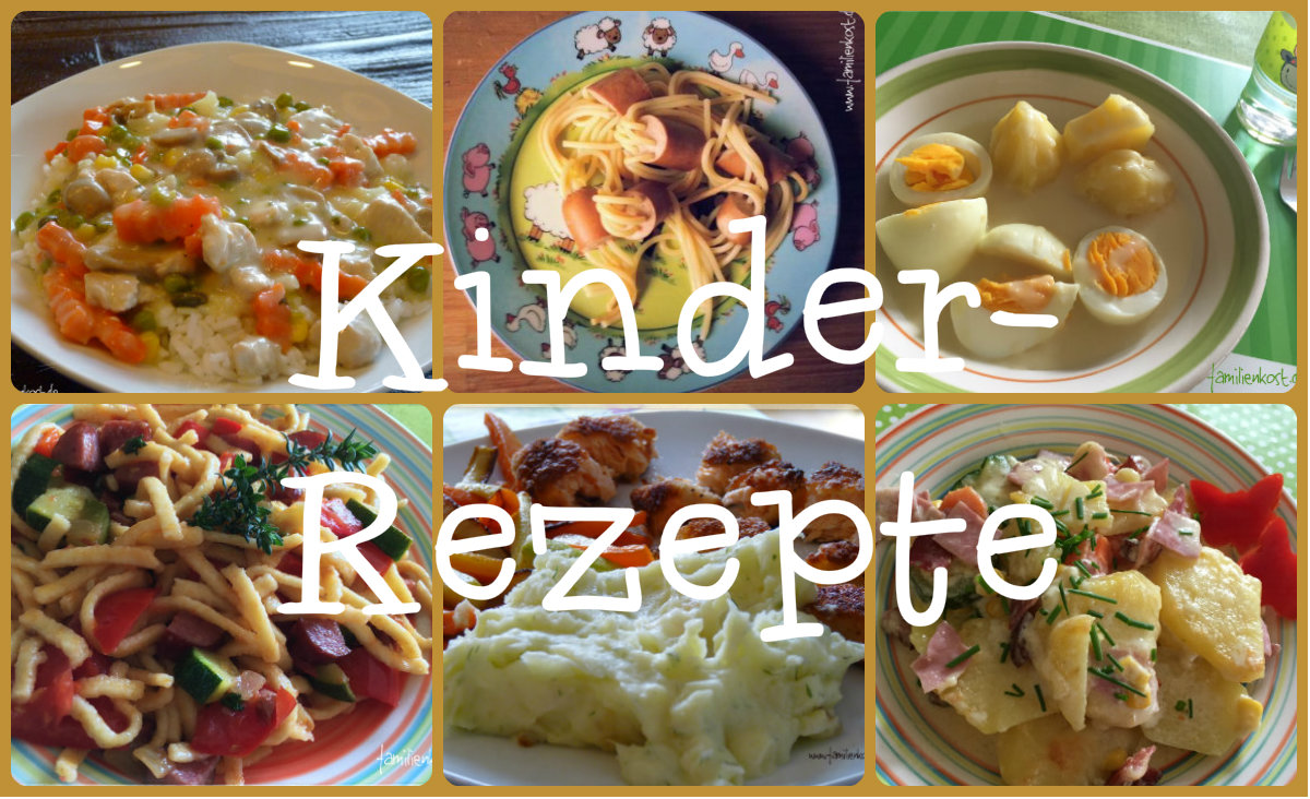 Rezepte für Klein-Kinder