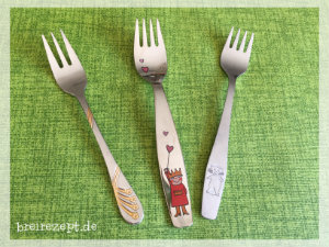 Kindergabel zum essen lernen essen lernen mit Kindergabel
