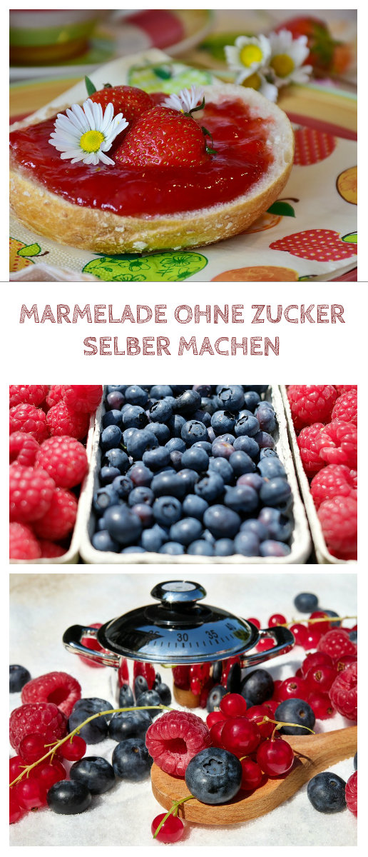 Marmelade ohne Zucker selber machen