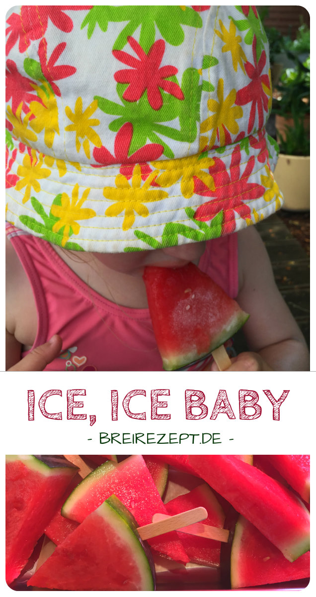 Eis ohne Zucker für das Baby selber machen