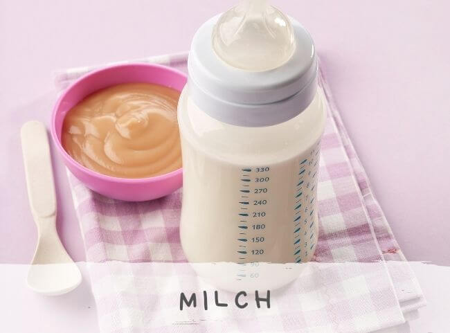 Milch für das Baby