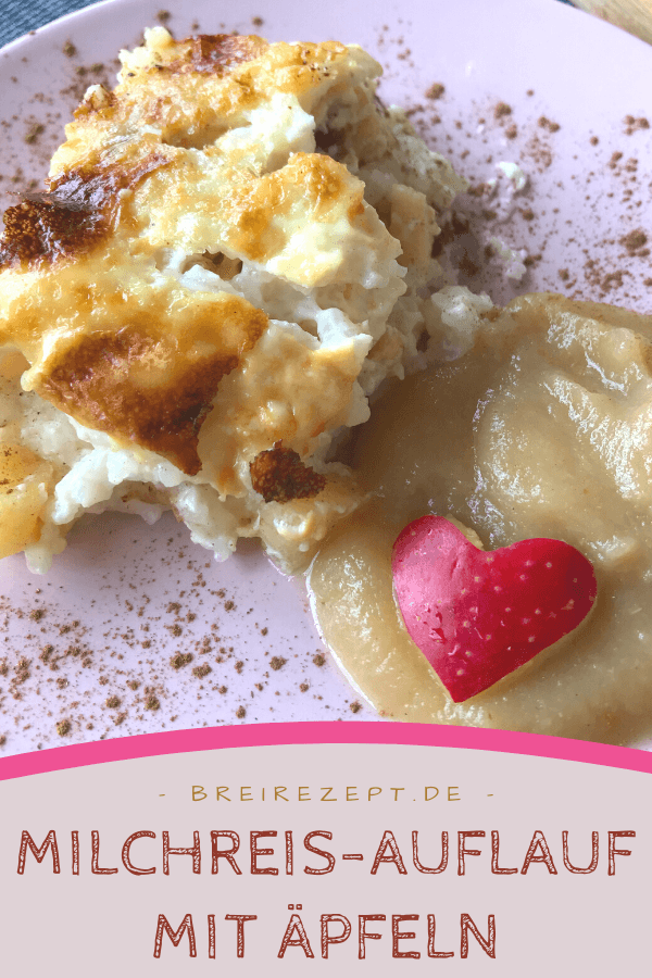 Milchreisauflauf mit Äpfeln alt=