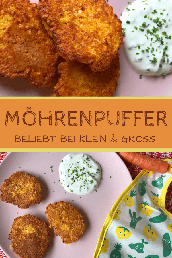 Möhrenpuffer mit Haferflocken nicht nur für Baby & Kind Möhrenpuffer mit Haferflocken nicht nur für Baby & Kind