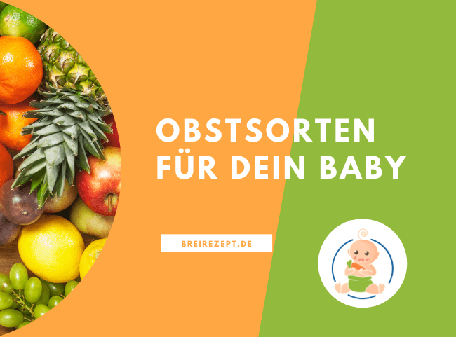 Obst für das Baby