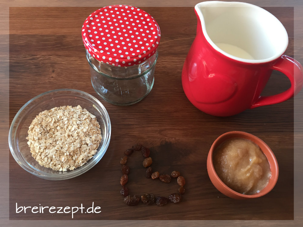 Overnight Oat für das Baby