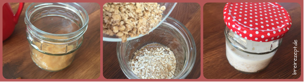 Overnight Oat für das Baby selber machen Overnight Oat für das Baby selber machen