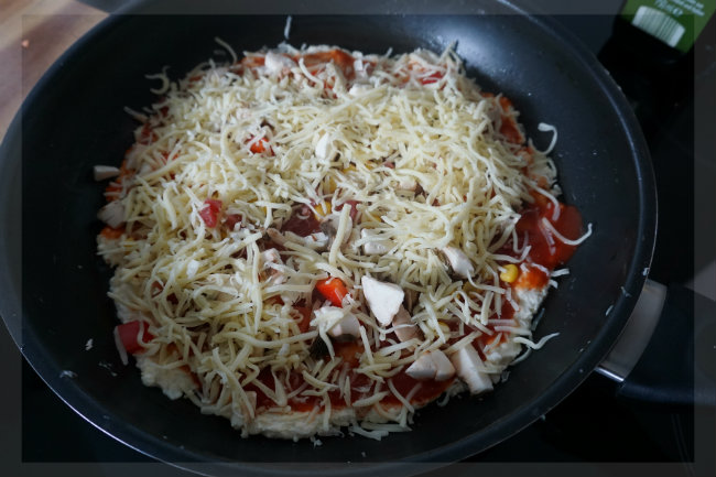 Pfannenpizza selber machen