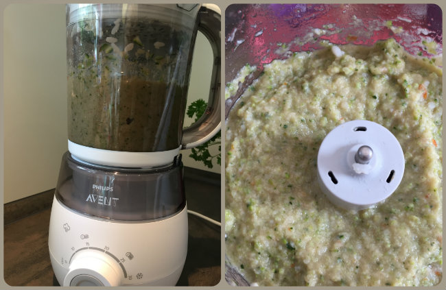 Babybrei mit Fisch und Reis aus dem Avent Dampfgarer Babybrei mit Fisch und Reis aus dem Avent Dampfgarer